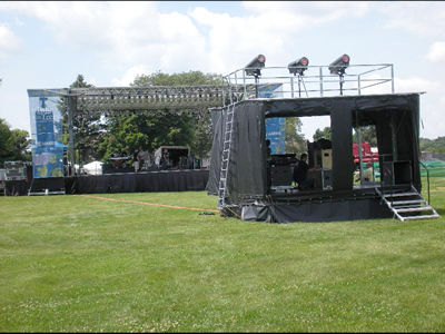 Front of House Stage by Super Stage